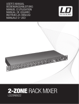 LD 2-zone rack User manual