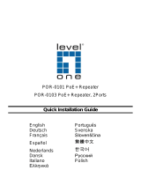 LevelOne POR-0103 Installation guide