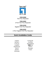 LevelOne POR-0200 Installation guide