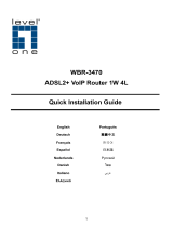 LevelOne WBR-3470B Installation guide