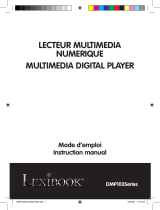 Lexibook DMP103 Series User manual