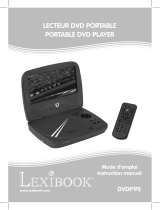 Lexibook DVDP1FE User manual