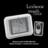 Lexibook METEOCLOCK PURE SM1670 User manual