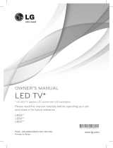 LG 39LB5610 User manual