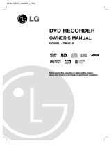 LG DR4810SVL Owner's manual