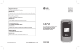 LG GB250.ABALBK User manual