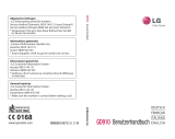 LG GD910.AMORBK Owner's manual