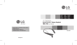 LG HBS-750 User manual