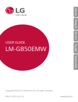 LG G8X ThinQ - LM-G850EMW User manual
