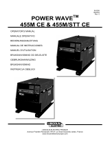 Lincoln Electric POWER WAVE 455M/STT CE Operating instructions