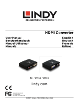 Lindy DVI-D & Audio To HDMI Converter User manual