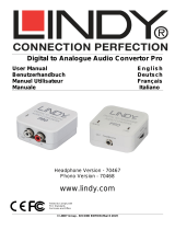 Lindy SPDIF DAC Pro User manual