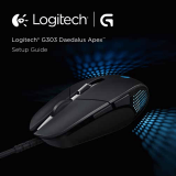 Logitech G303 Daedalus Apex Installation guide