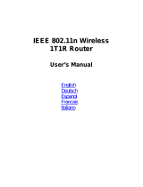 Longshine IEEE802.11n AP/Router/Client User manual
