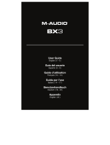M-Audio BX3 User manual
