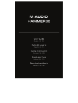 M-Audio Hammer 88 User manual