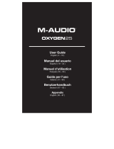 M-Audio OXYGEN 25 User guide