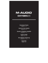 M-Audio Oxygen 25 Mk4 Quick start guide