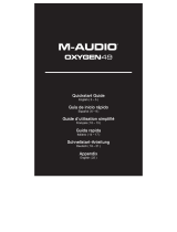 M-Audio Oxygen 49 Quick start guide