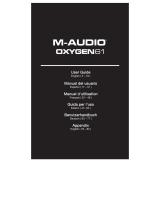 M-Audio Oxygen 61 User guide