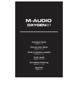 M-Audio Oxygen 61 Quick start guide