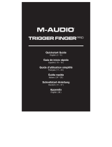 M-Audio Trigger Finger Pro User guide