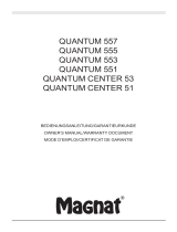 Magnat Audio QUANTUM 557 Owner's manual