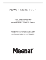Magnat Audio EDITION FOUR Owner's manual