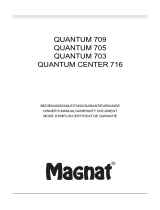 Magnat QUANTUM 700 SERIES Owner's manual