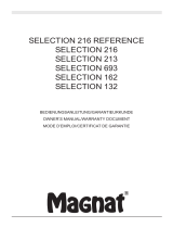 Magnat Profection 162 Owner's manual