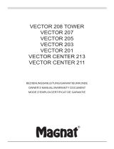Magnat Vector 208 tower Owner's manual