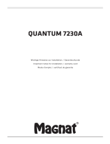 Magnat Audio Quantum Sub 7230A Owner's manual