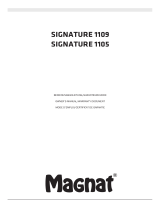 Magnat Audio Signature 1109 Owner's manual