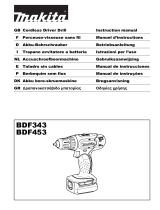 Makita BDF453 Owner's manual