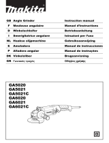Makita GA5021 Owner's manual