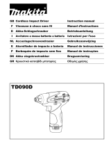 Makita TD090D User manual