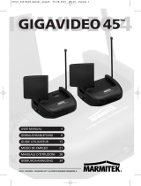 Marmitek A/V transmitters Wireless: GigaVideo 45 User manual