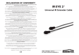 Marmitek IR Eye 2 Owner's manual