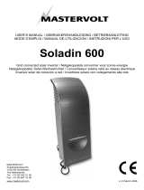 Mastervolt Soladin 600 User manual