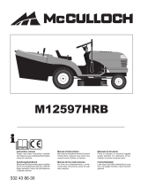 McCulloch M12597HRB User manual