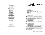McCulloch MAC GBV 345 User manual