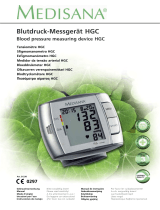 Medisana Bloodpressure monitor HGC Owner's manual