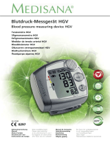 Medisana Bloodpressure monitor HGV Owner's manual