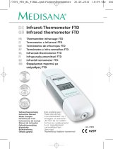 Medisana Digital infrared thermometer FTD Owner's manual