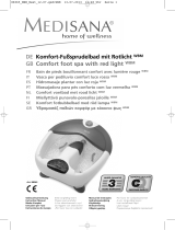Medisana Foot spa WBM Owner's manual