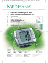 Medisana WRIST BLOOD PRESSURE MONITOR HGC Owner's manual