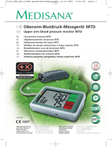 Medisana UPPER ARM BLOOD PRESSURE MONITOR MTD Owner's manual