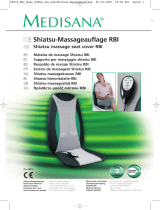 Medisana Shiatsu massage seat cover RBI Owner's manual