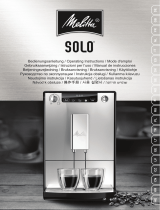 Melitta Caffeo Solo User manual