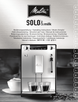 Melitta CAFFEO® SOLO® & Milk Operating instructions
